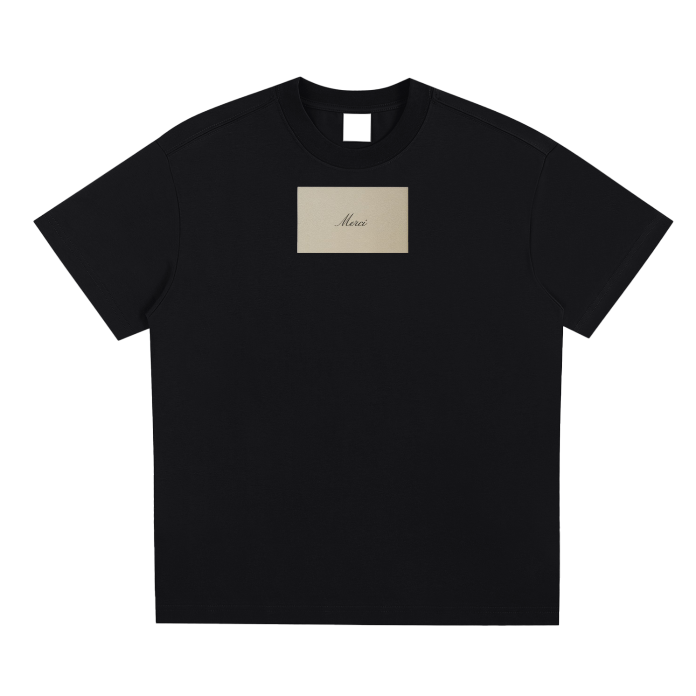 Merci Letter Sorona Quick-Dry Cooling T-shirt