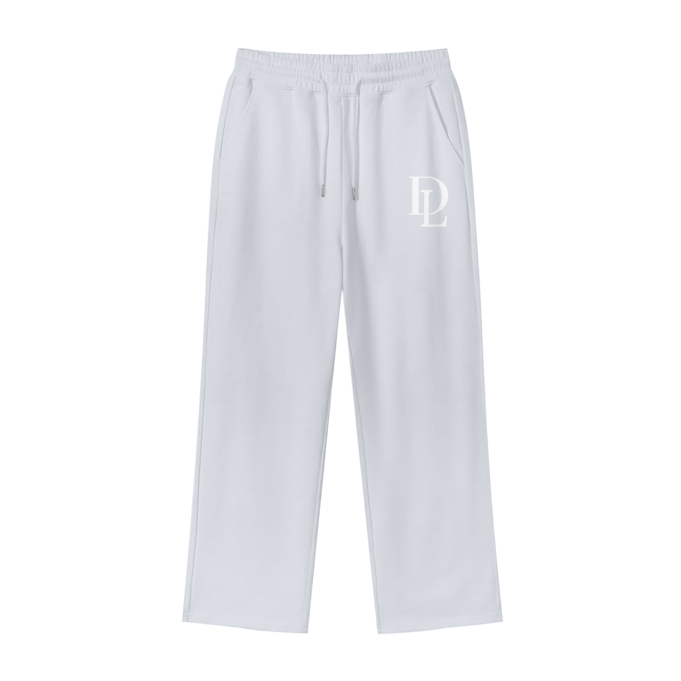 Unisex 100% Cotton Fleece Straight Wide Leg Jogger