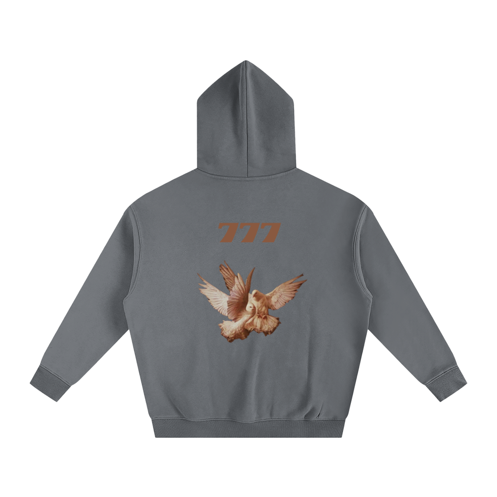 777 DL Oversize Fleeced Hoodie