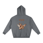 777 DL Oversize Fleeced Hoodie