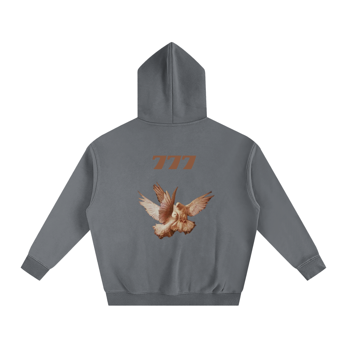 777 DL Oversize Fleeced Hoodie
