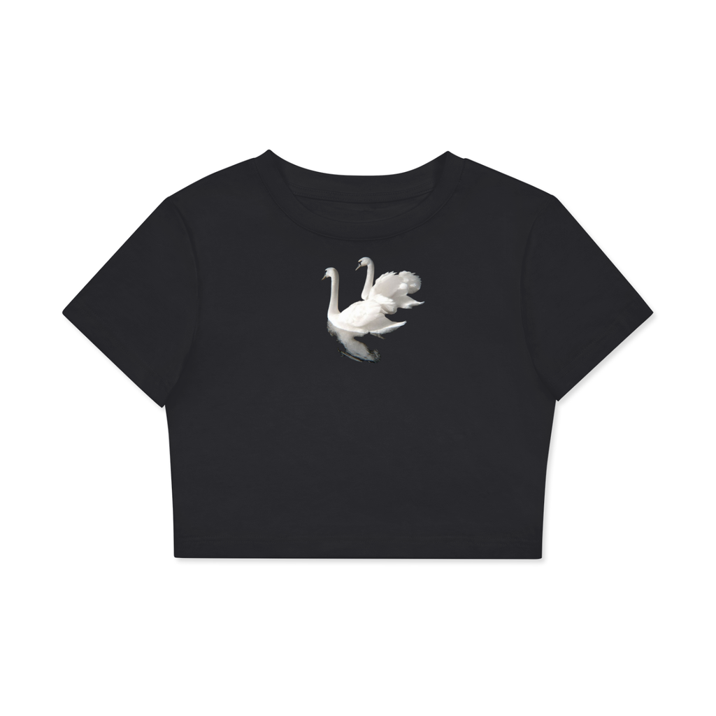 Women's Fitted Crop Tee | Bodycon T-Shirt