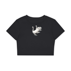 Women's Fitted Crop Tee | Bodycon T-Shirt
