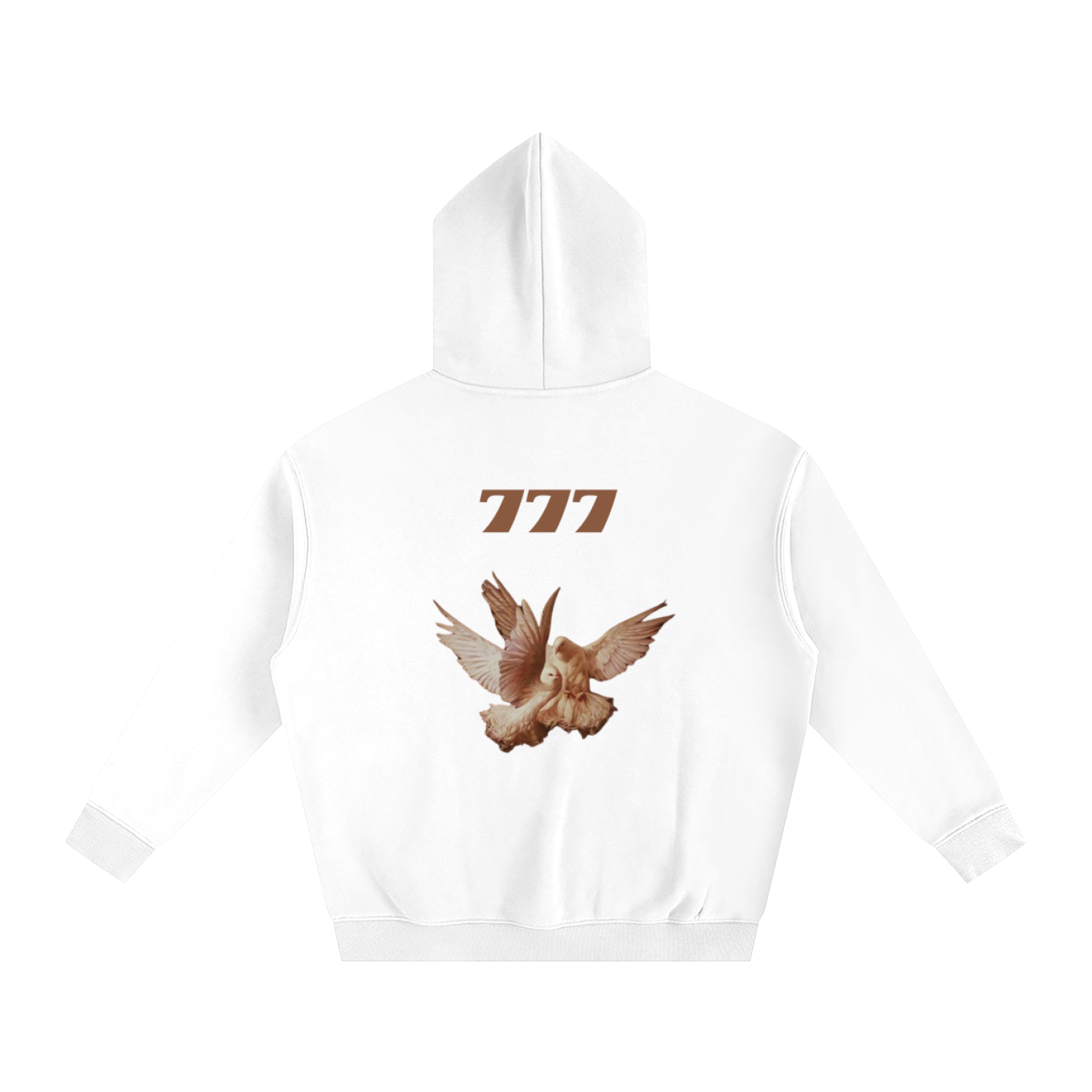 777 DL Oversize Fleeced Hoodie