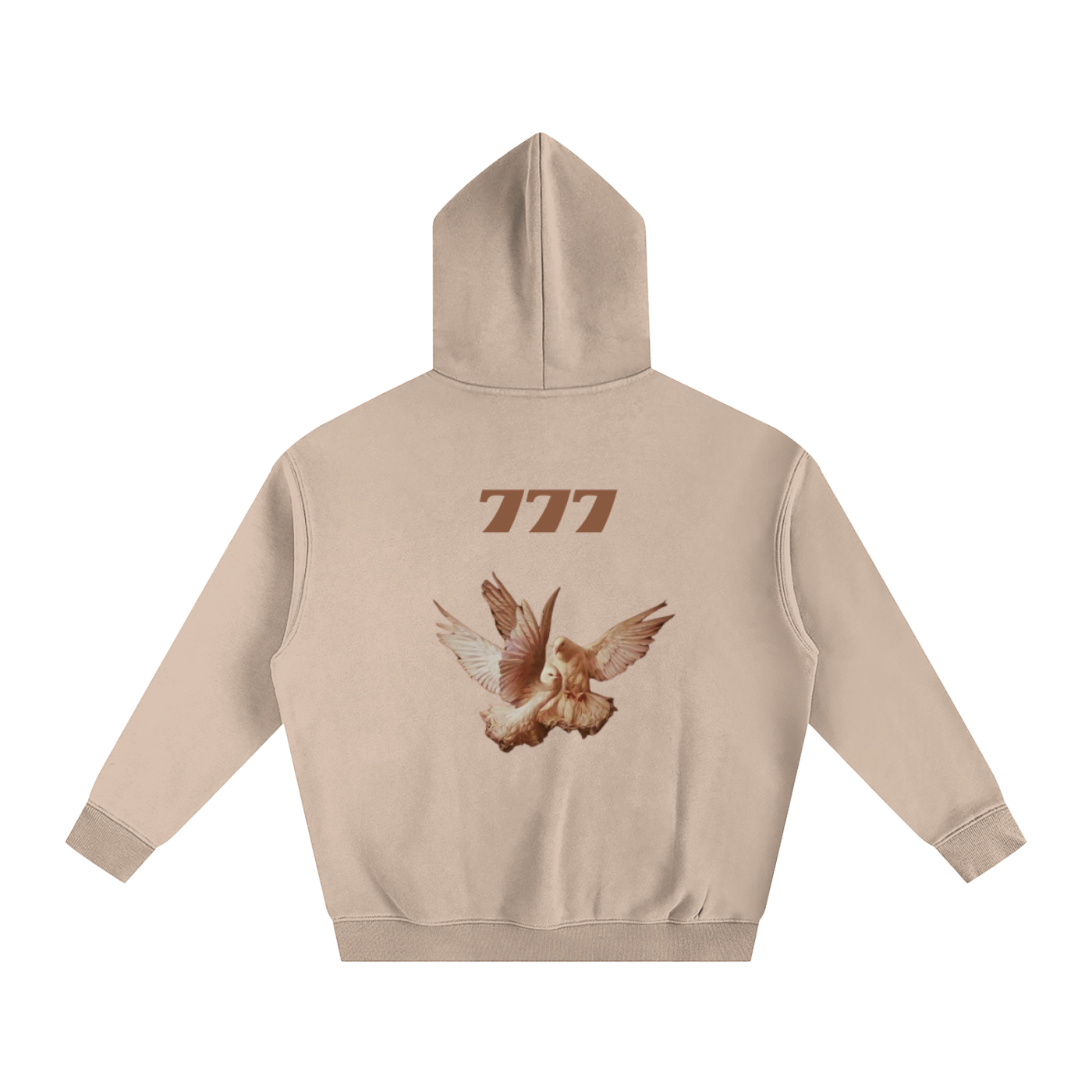 777 DL Oversize Fleeced Hoodie