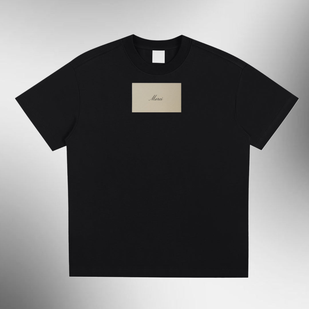 Merci Letter Sorona Quick-Dry Cooling T-shirt