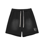 DL Sun Fade Raw Edge Cotton Shorts