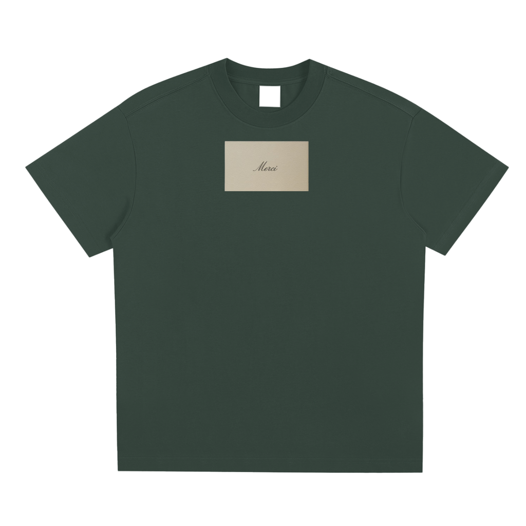 Merci Letter Sorona Quick-Dry Cooling T-shirt