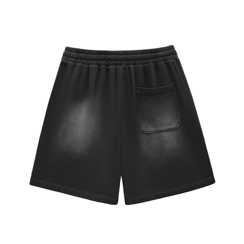 DL Sun Fade Raw Edge Cotton Shorts