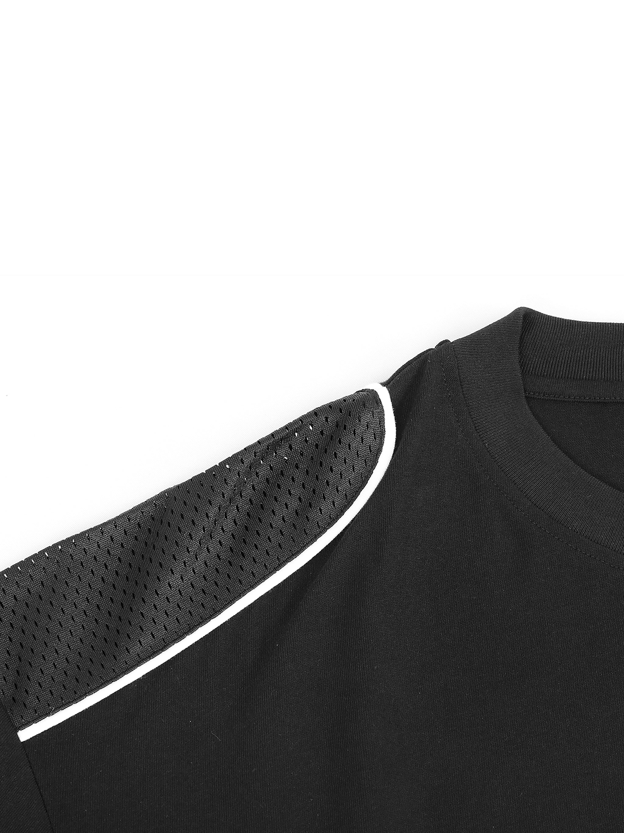 Ancient Contrast Piped Panel T-Shirt