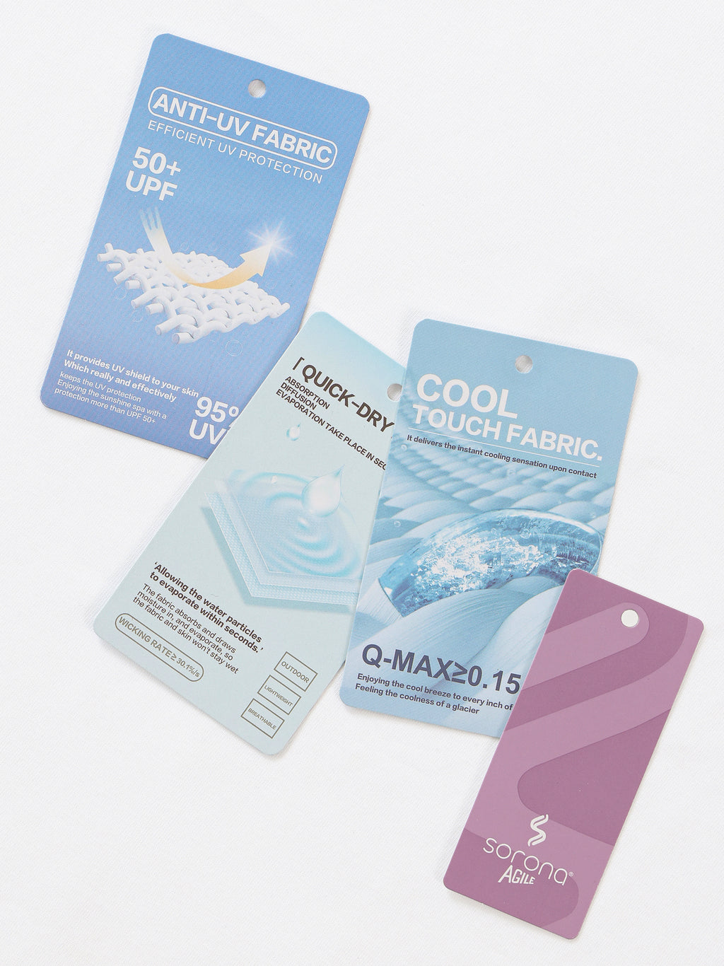 Merci Letter Sorona Quick-Dry Cooling T-shirt